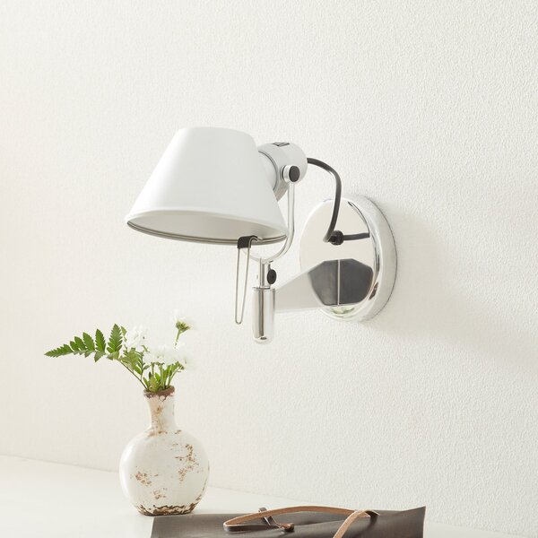 Zidne Svjetiljka Artemide, Tolomeo Faretto, Metalik, Područje hodnika, Metal, Dizajn