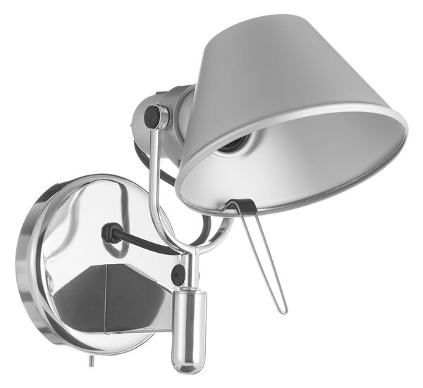 Zidne Svjetiljka Artemide, Tolomeo Faretto, Metalik, Područje hodnika, Metal, Dizajn