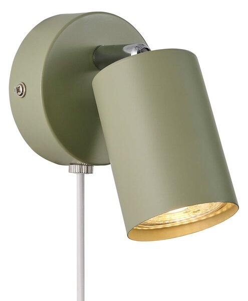 Zidne Svjetiljka Nordlux, Explore, Zelena, Područje hodnika, Metal, Skandinavski