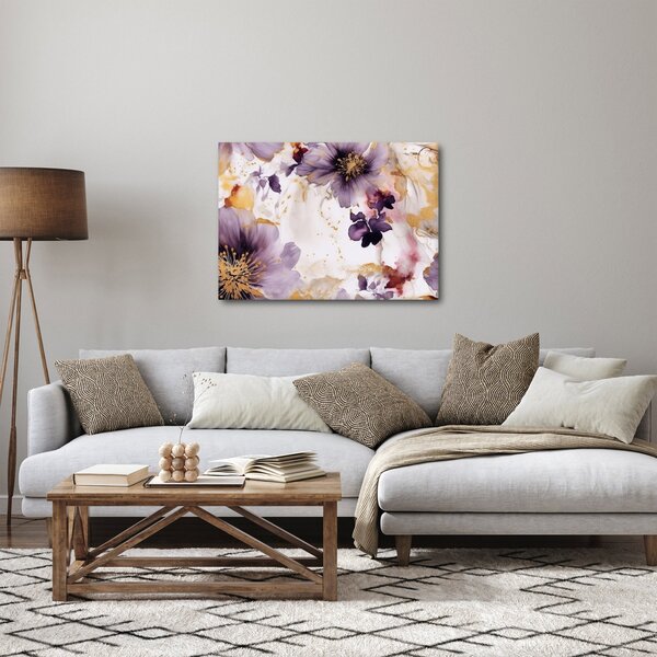 Slika - Akvarel cvijeće (70x50 cm)