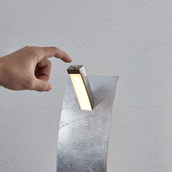 Stolne Lampa Lucande, Marija, prigušiv, Metalik, Dnevna soba, Metal, Moderan