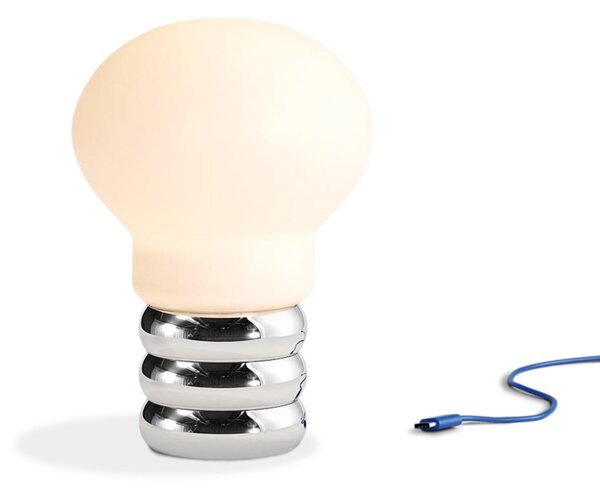 Stolne Lampa Ingo Maurer, B.Bulb, prigušiv, Metalik, Dnevna soba, Metal, Dizajn