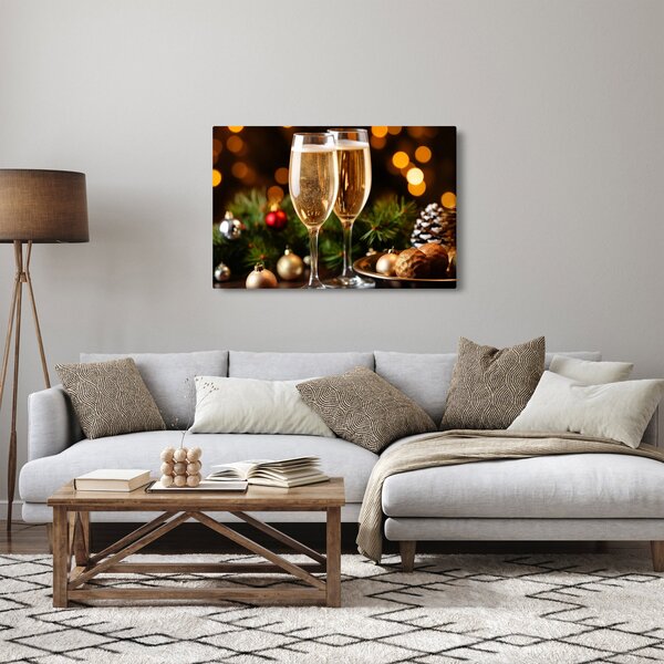 Slika - Čaša šampanjca (90x60 cm)