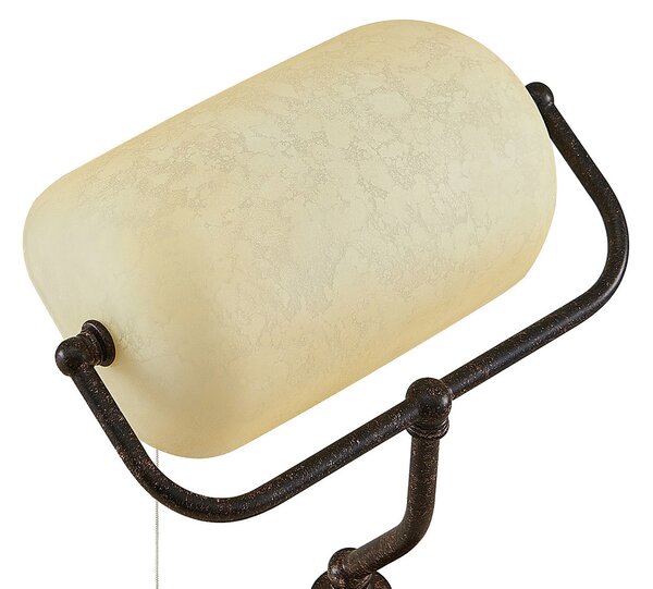 Stolne Lampa Lindby, Profina, Smeđa / hrđa, Dnevna soba, Metal, Antički