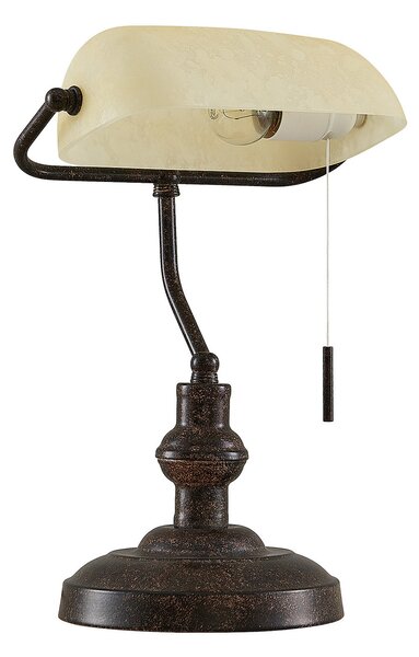 Stolne Lampa Lindby, Profina, Smeđa / hrđa, Dnevna soba, Metal, Antički