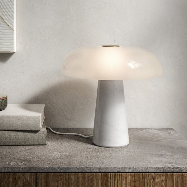 Stolne Lampa DFTP by Nordlux, Glossy, Bijela, Dnevna soba, Kamen, Dizajn