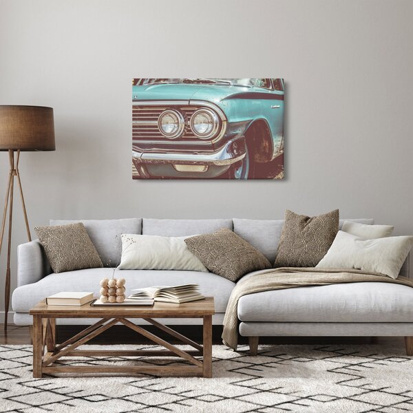 Slika - Auto, vintage (90x60 cm)