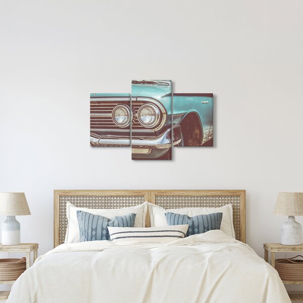 Slika - Auto, vintage (90x60 cm)