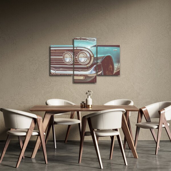 Slika - Auto, vintage (90x60 cm)