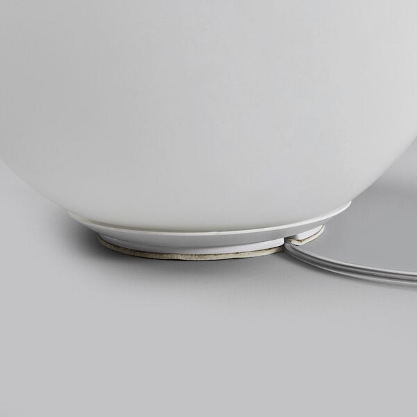 Stolne Lampa Artemide, Dioscuri, prigušiv, Bijela, Dnevna soba, Staklo, Dizajn