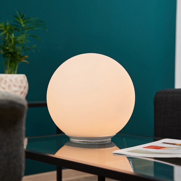 Stolne Lampa Artemide, Dioscuri, prigušiv, Bijela, Dnevna soba, Staklo, Dizajn