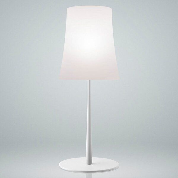 Stolne Lampa Foscarini, Birdie Easy Grande, Bijela, Dnevna soba, Metal, Dizajn