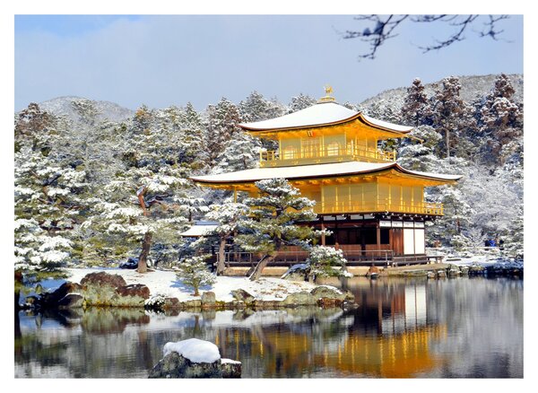 Slika - Kinkakuji, Japan (70x50 cm)