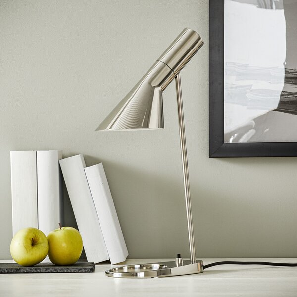 Stolne Lampa Louis Poulsen, AJ Mini, Metalik, Dnevna soba, Metal, Dizajn