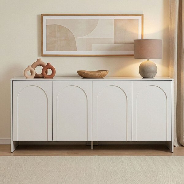 Bijela komoda 180x80x45 cm Arlen – Kalune Design