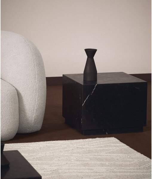 Mramorni pomoćni stol 50x50 cm Sorein – Kave Home