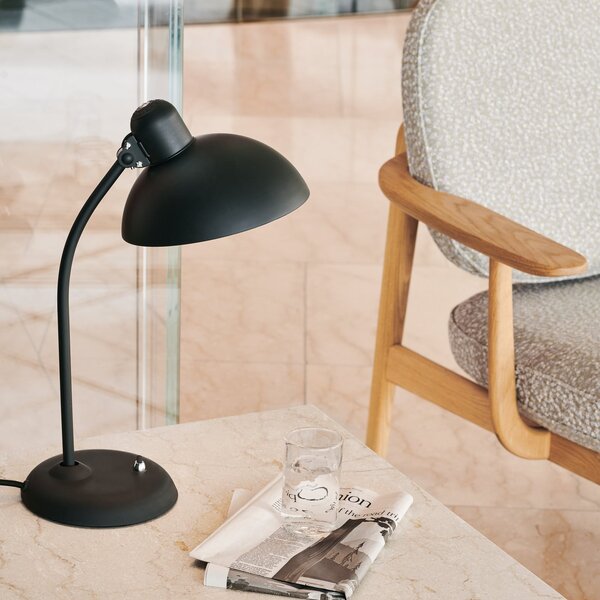 Stolne Lampa FRITZ HANSEN, Kaiser Idell 6556-T, Crno, Dnevna soba, Metal, Dizajn