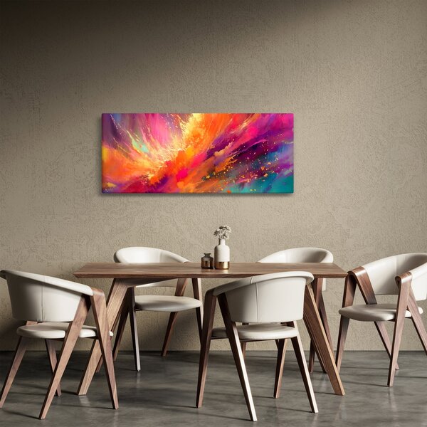 Slika - Dinamička apstrakcija (120x50 cm)