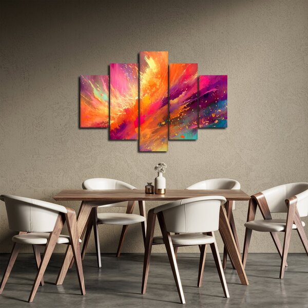 Slika - Dinamička apstrakcija (150x105 cm)
