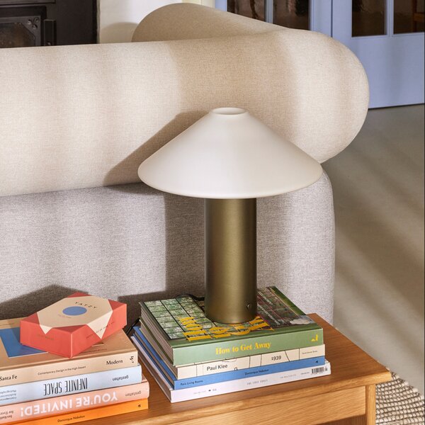Stolne Lampa Hübsch, Orbit, prigušiv, Zelena, Dnevna soba, Metal, Dizajn