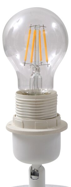 Stolne Lampa Lindby, Aelith, Bijela, Dnevna soba, Keramika, Seoska kuća / rustikalni