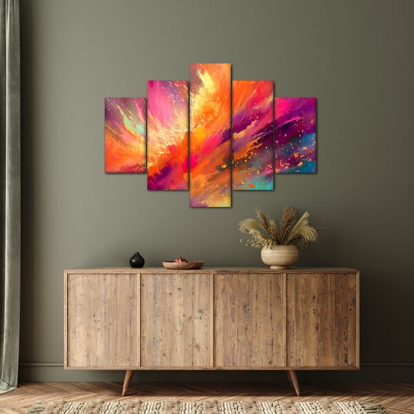 Slika - Dinamička apstrakcija (150x105 cm)