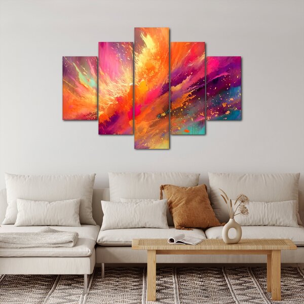 Slika - Dinamička apstrakcija (150x105 cm)