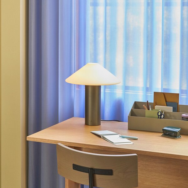 Stolne Lampa Hübsch, Orbit, prigušiv, Zelena, Dnevna soba, Metal, Dizajn
