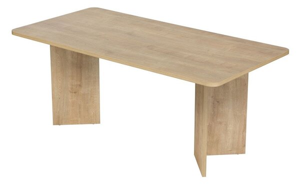 Blagovaonski stol u dekoru hrasta 90x180 cm Linza – Kalune Design