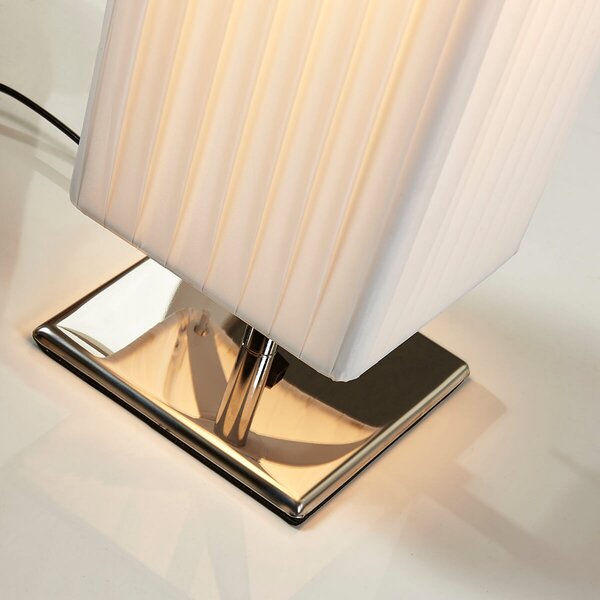 Podne Lampa Lindby, Janno, Bijela, Dnevna soba, Tkanina / tekstil, Moderan