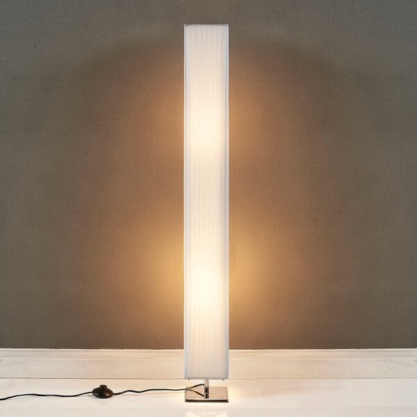 Podne Lampa Lindby, Janno, Bijela, Dnevna soba, Tkanina / tekstil, Moderan