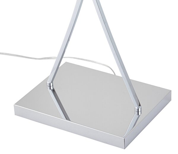 Podne Lampa Lucande, Evaine, Bijela, Dnevna soba, Metal, Moderan