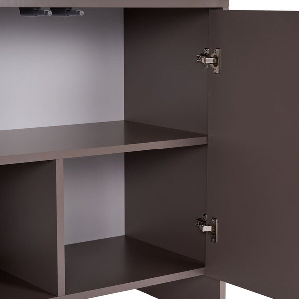 Smeđe-siva komoda 180x80x45 cm Arlen – Kalune Design