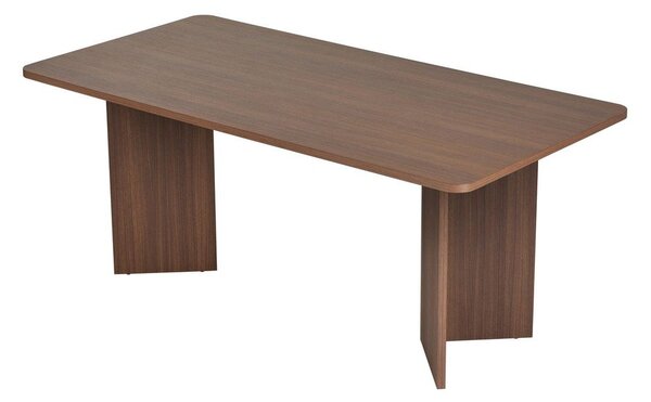 Blagovaonski stol u dekoru oraha 90x180 cm Linza – Kalune Design