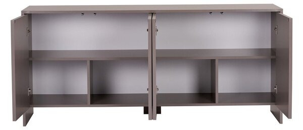 Smeđe-siva komoda 180x80x45 cm Arlen – Kalune Design