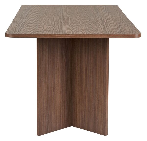 Blagovaonski stol u dekoru oraha 90x180 cm Linza – Kalune Design