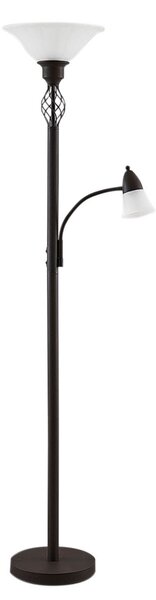 Podne Lampa Lucande, Dunja, Smeđa / hrđa, Dnevna soba, Metal, Seoska kuća / rustikalni