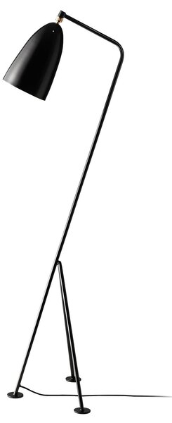 Podne Lampa GUBI, Gräshoppa, Crno, Dnevna soba, Metal, Dizajn