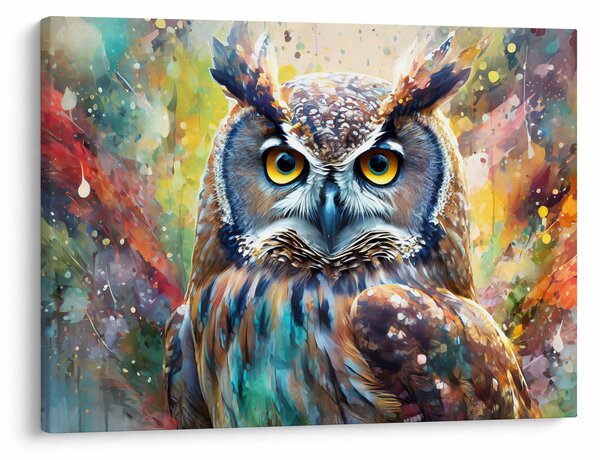 Slika - Slikanje sove (70x50 cm)