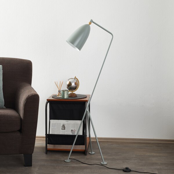 Podne Lampa GUBI, Gräshoppa, Plava, Dnevna soba, Metal, Dizajn