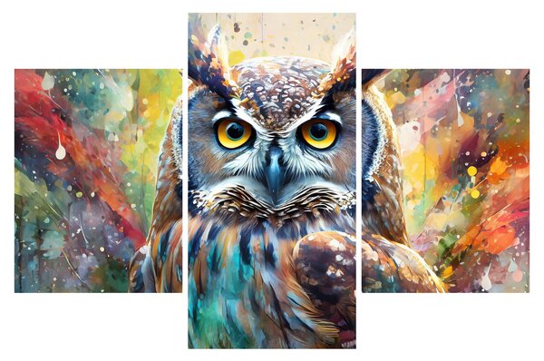Slika - Slikanje sove (90x60 cm)