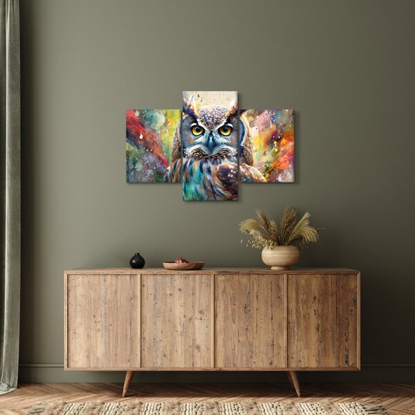 Slika - Slikanje sove (90x60 cm)