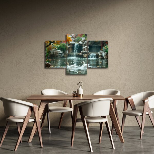 Slika - azijski ribnjak (90x60 cm)