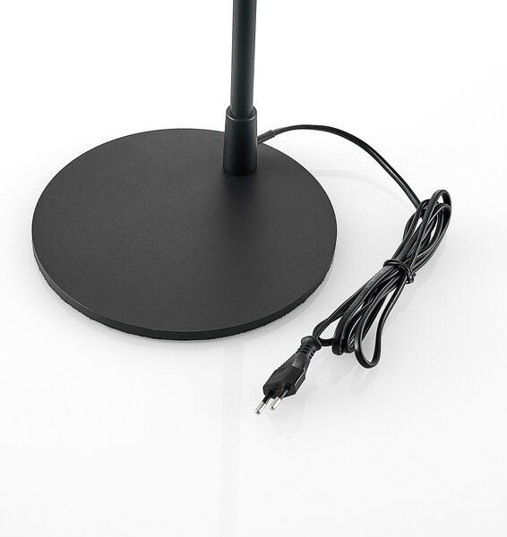 Podne Lampa Lindby, Vlada, Crno, Dnevna soba, Metal, Skandinavski