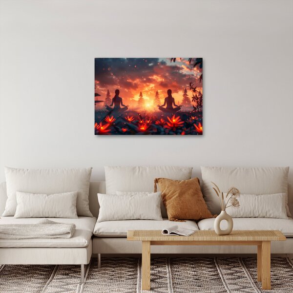 Slika - Joga u prirodi (70x50 cm)