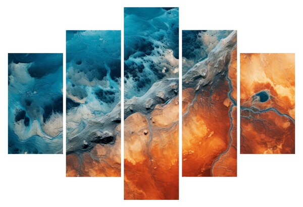 Slika - Voda i vatra (150x105 cm)