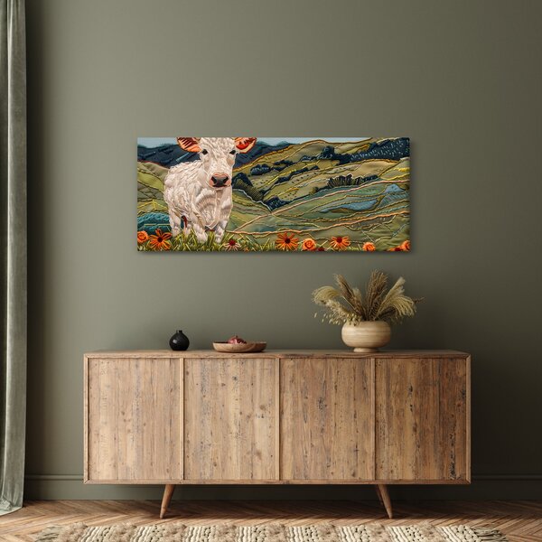 Slika - Imitacija pletenog motiva (120x50 cm)