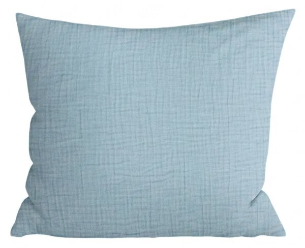 Muslin Jastučnica MUSSARI 45x45 cm, svijetlo plava