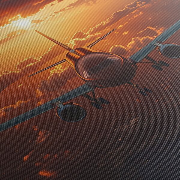 Slika - Transportni avion (70x50 cm)