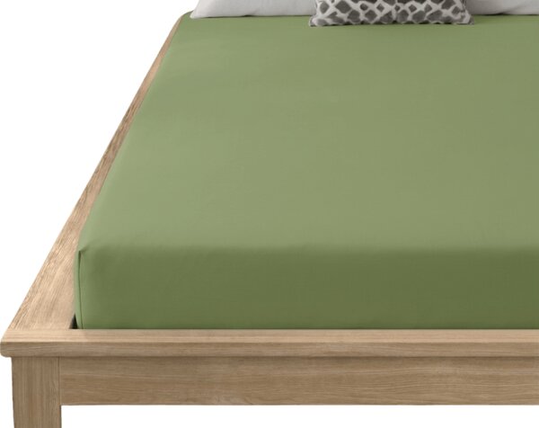 Plahta od mikrovlakana MICROVELLE maslinasto zelena 90x200 cm